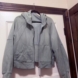 Lululemon full zip scuba hoodie